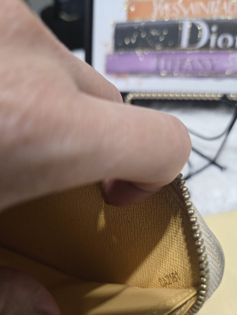 Louis Vuitton Limited Edition Damier Azur Zippy Long Wallet EUC - Picture 14 of 14